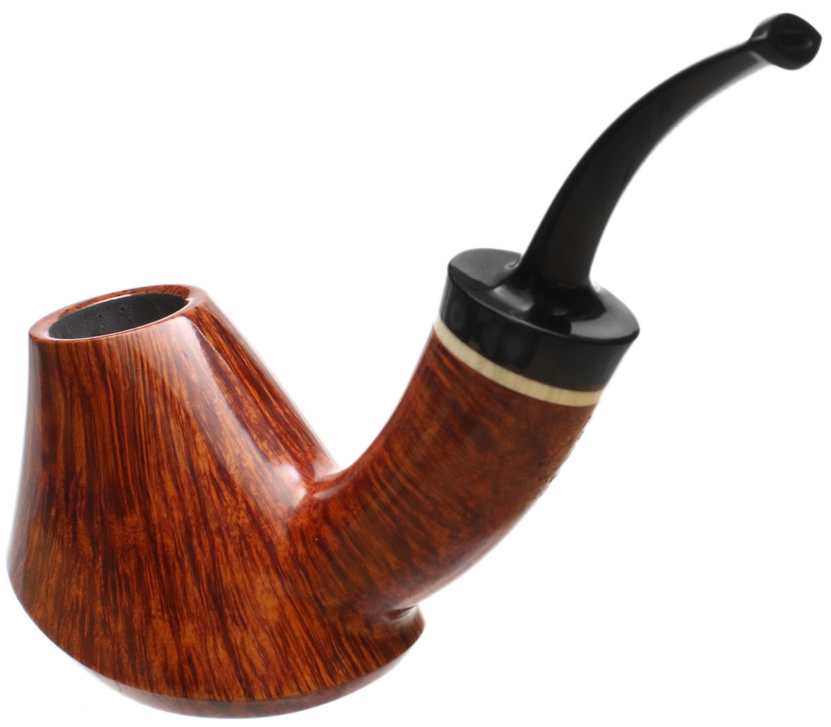 J. Alan Pipes Smooth Volcano with Ivorite (1876)