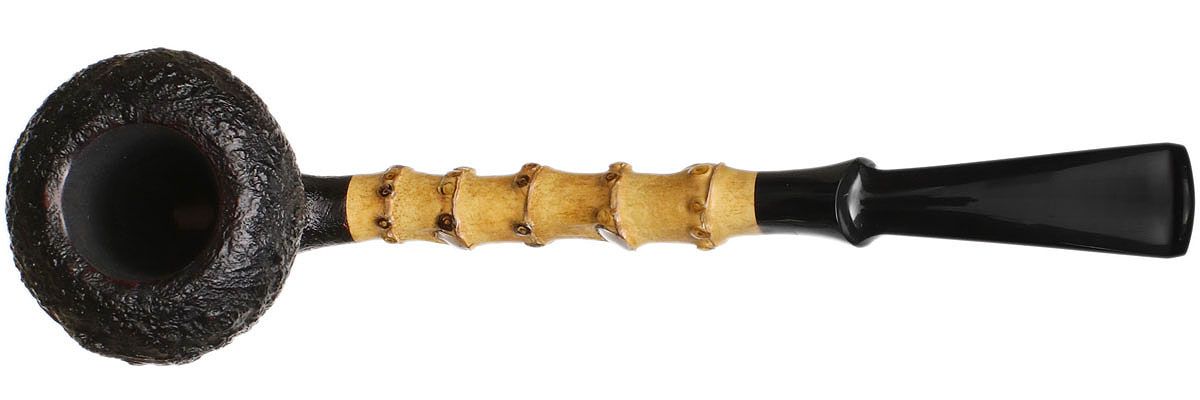 J. Alan Pipes Sandblasted Potato Sack with Bamboo (1866)