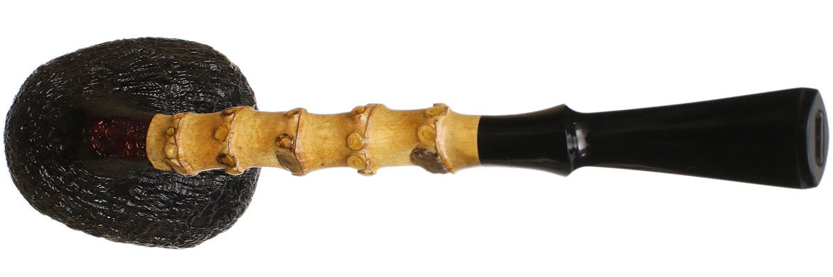 J. Alan Pipes Sandblasted Potato Sack with Bamboo (1866)