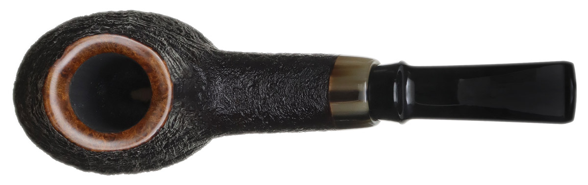 J. Alan Pipes Sandblasted Volcano with Horn (2111)