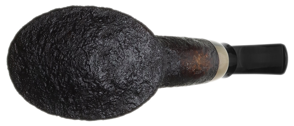 J. Alan Pipes Sandblasted Volcano with Horn (2111)