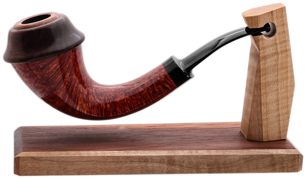 J. Alan Pipes Smooth Calabash with Cocobolo (with Stand) (Wave) (2409) (2026)