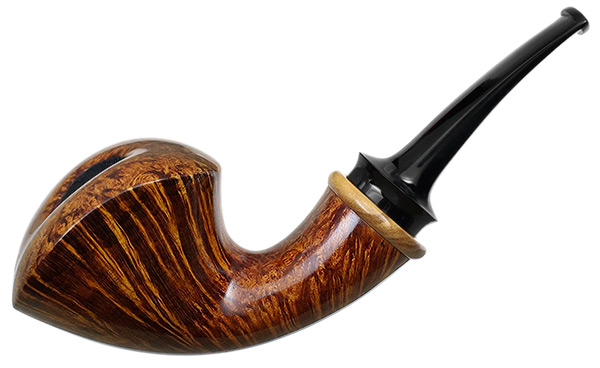 Brad Pohlmann Smooth Bent Dublin with Olivewood