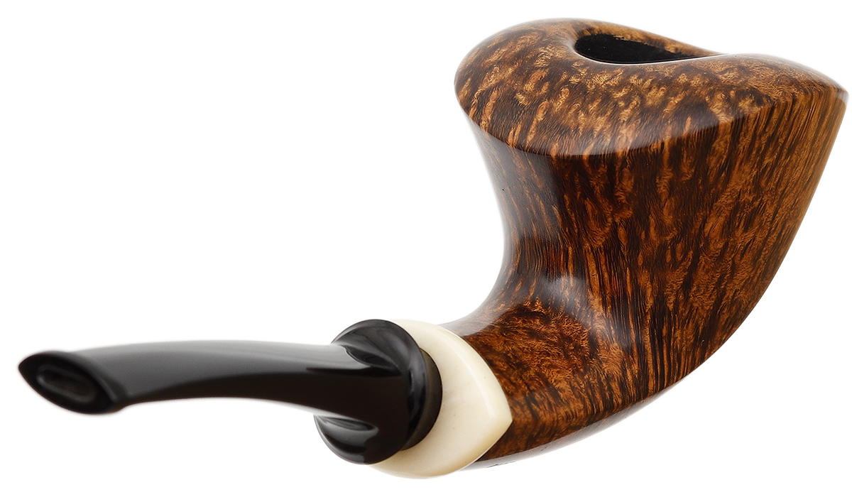Brad Pohlmann Smooth Bent Dublin with Camel Bone