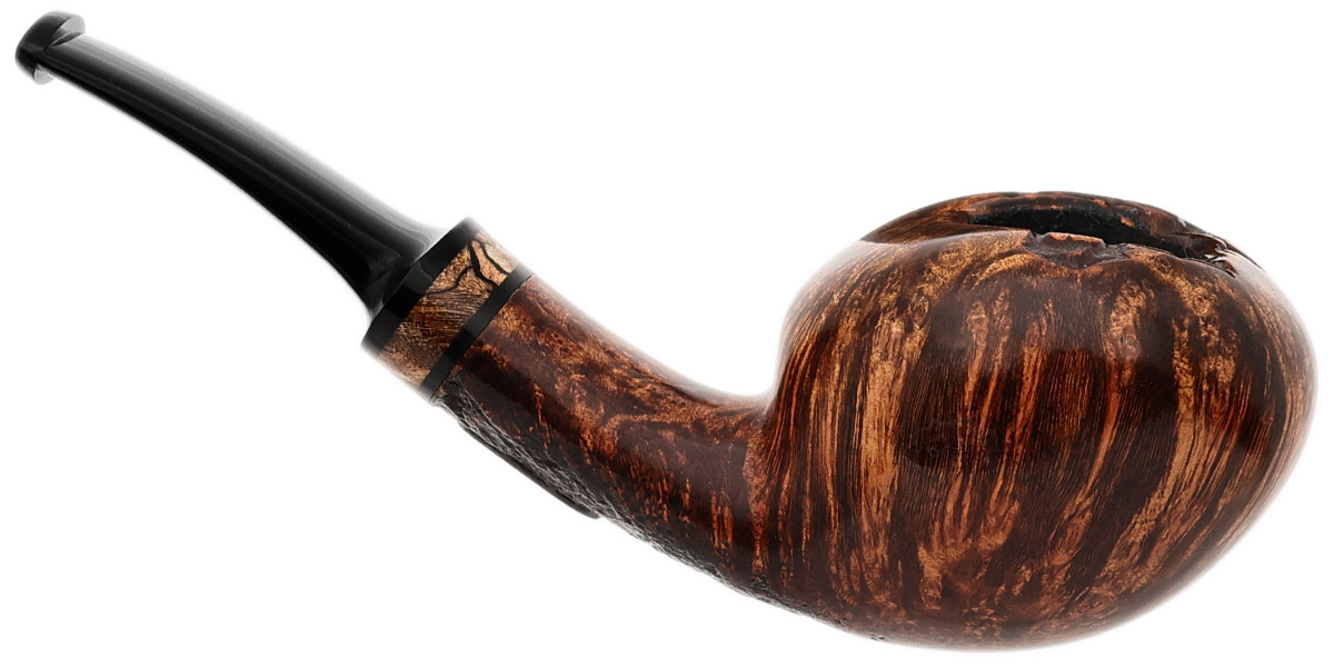 Brad Pohlmann Partially Sandblasted Tomato with Spalted Maple Burl (2026)