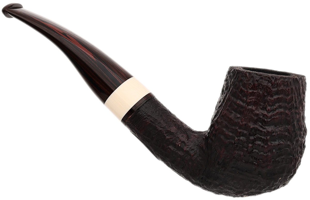Brad Pohlmann Sandblasted Bent Billiard with Ivorite (2026)