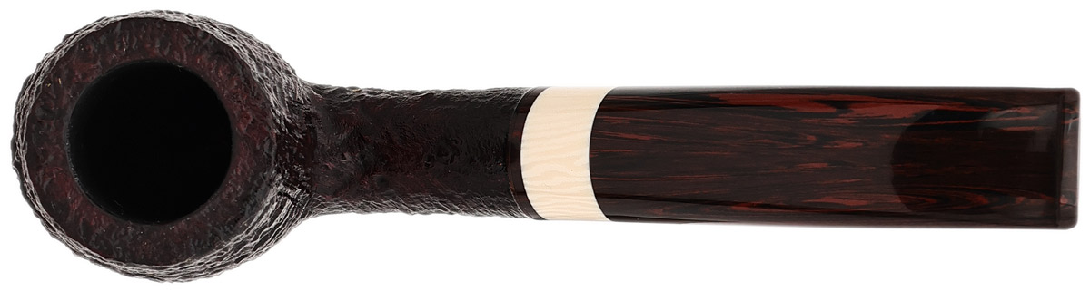 Brad Pohlmann Sandblasted Bent Billiard with Ivorite (2026)