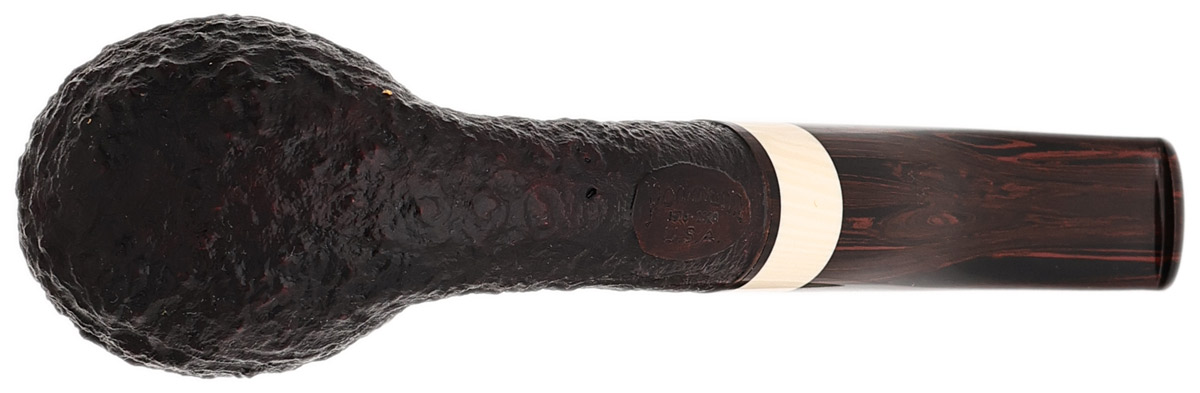 Brad Pohlmann Sandblasted Bent Billiard with Ivorite (2026)