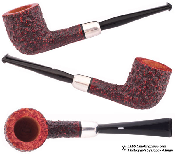Castello Sea Rock Briar Billiard with Silver (KK)