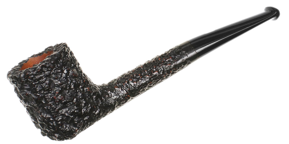 Castello: Sea Rock Briar Bent Billiard (KK) Tobacco Pipe