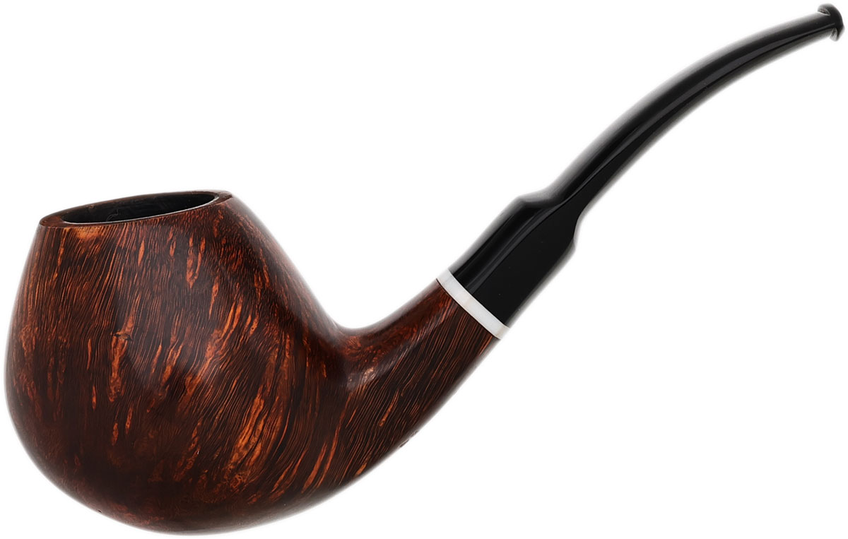 Smooth Bent Apple Tobacco Pipe