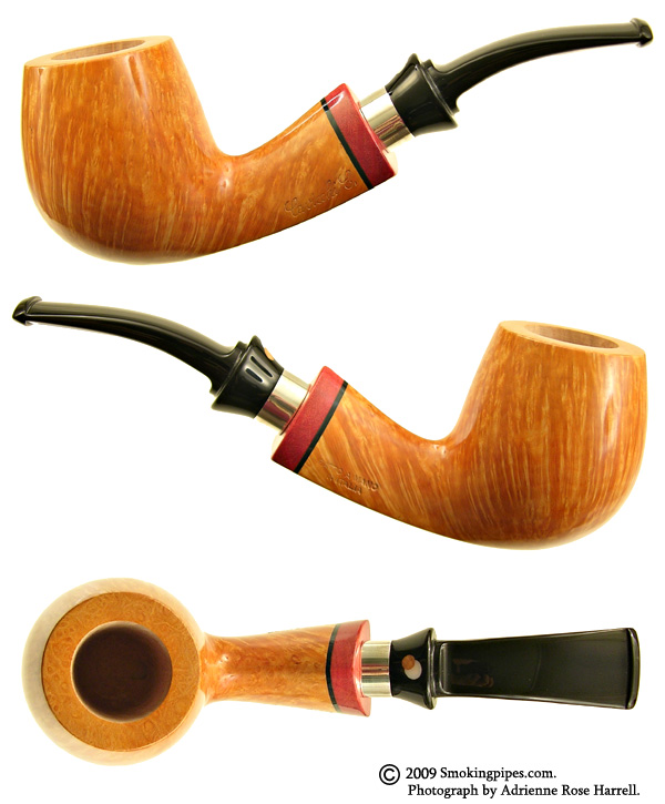 Claudio Cavicchi Smooth Bent Brandy with Silver (CCCC)