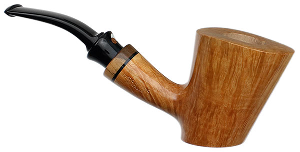 Claudio Cavicchi Smooth Bent Dublin Sitter with Olivewood (CCC)