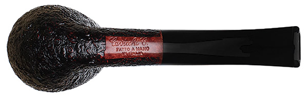 Claudio Cavicchi Black Sandblasted Bent Billiard