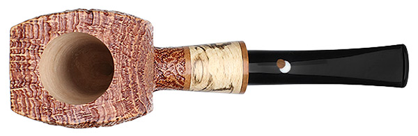 Claudio Cavicchi Brown Sandblasted Paneled Freehand with Tamarind