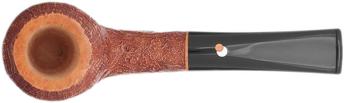 Claudio Cavicchi Brown Sandblasted Bent Brandy