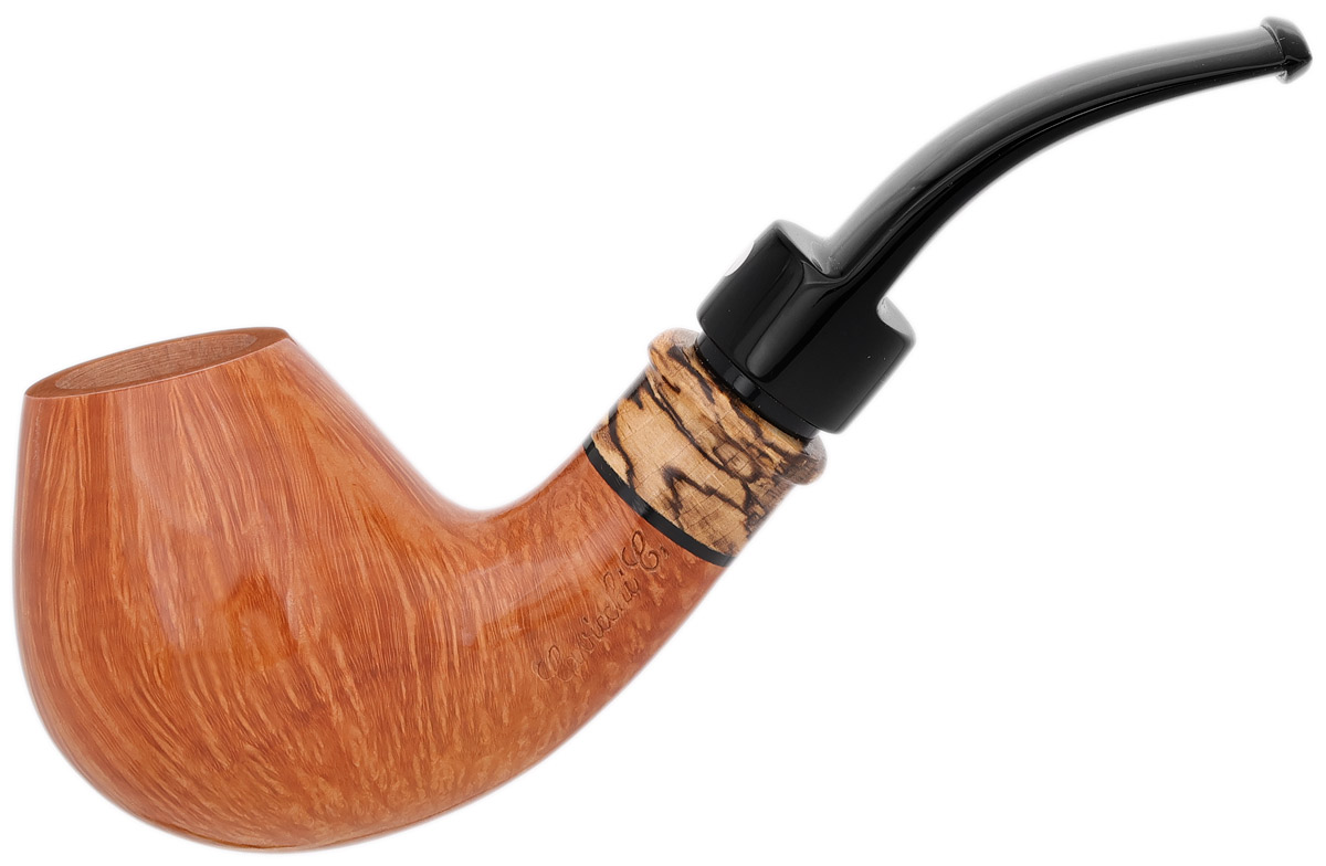 Claudio Cavicchi Smooth Bent Brandy with Spalted Beechwood (CCC)