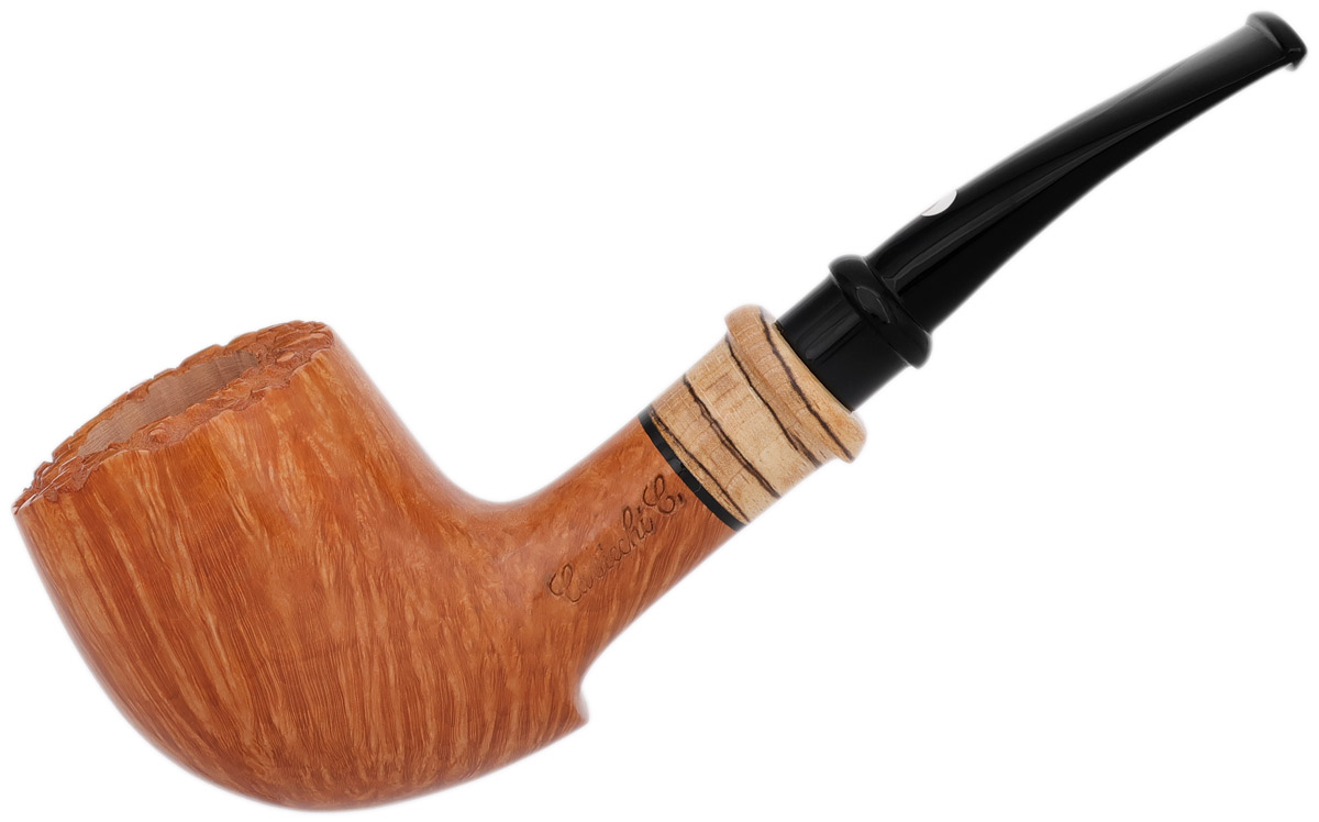 Claudio Cavicchi Smooth Bent Billiard with Spalted Beechwood (CCCC)