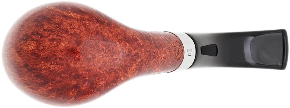 Claudio Cavicchi SPC 25th Anniversary Smooth Bent Billiard with Silver (CCCC)