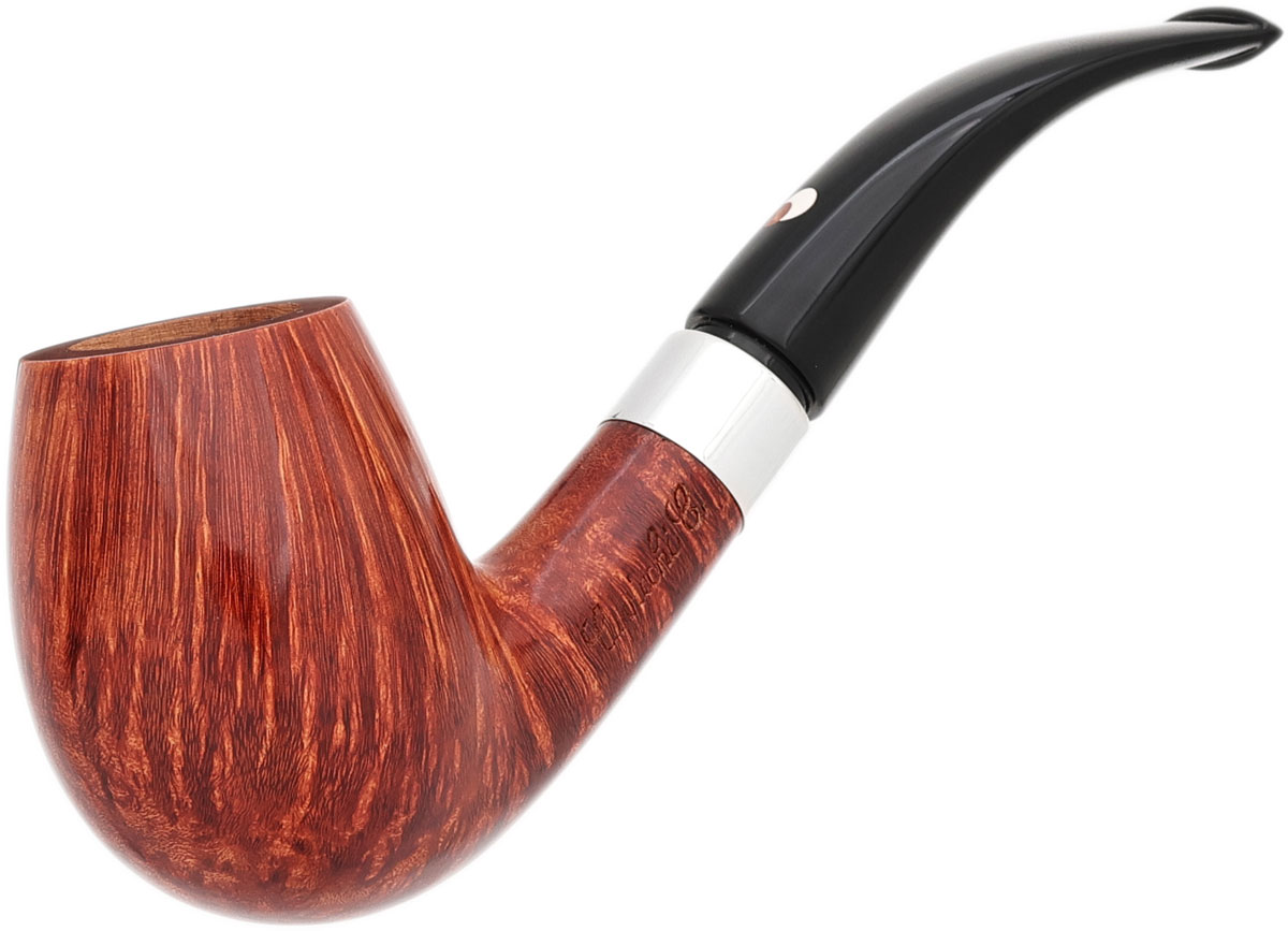 Claudio Cavicchi SPC 25th Anniversary Smooth Bent Billiard with Silver (CCCC)