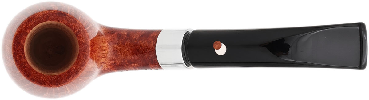 Claudio Cavicchi SPC 25th Anniversary Smooth Bent Billiard with Silver (CCCC)