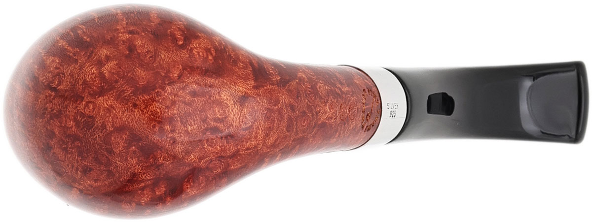 Claudio Cavicchi SPC 25th Anniversary Smooth Bent Billiard with Silver (CCCC)