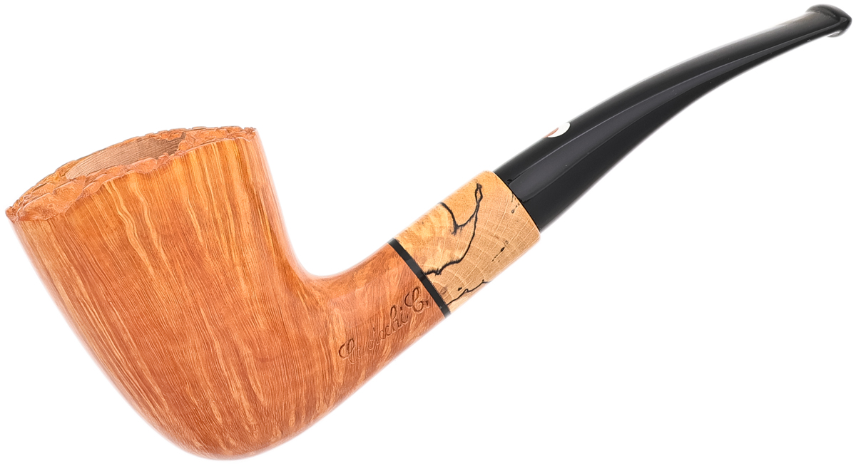 Claudio Cavicchi Smooth Bent Dublin with Spalted Beechwood (CCC)