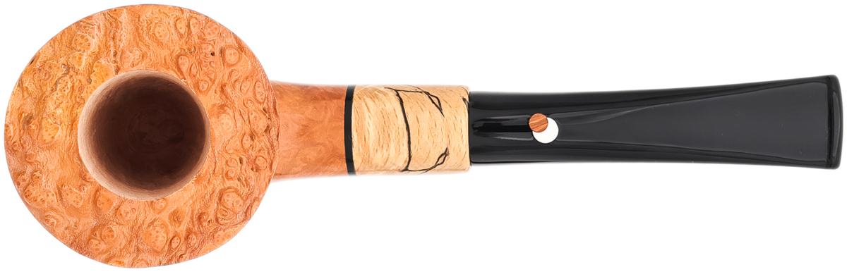 Claudio Cavicchi Smooth Bent Dublin with Spalted Beechwood (CCC)