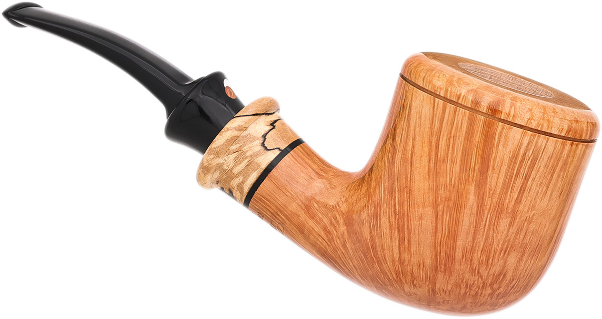 Claudio Cavicchi Smooth Bent Pot with Spalted Beechwood (CCCC)