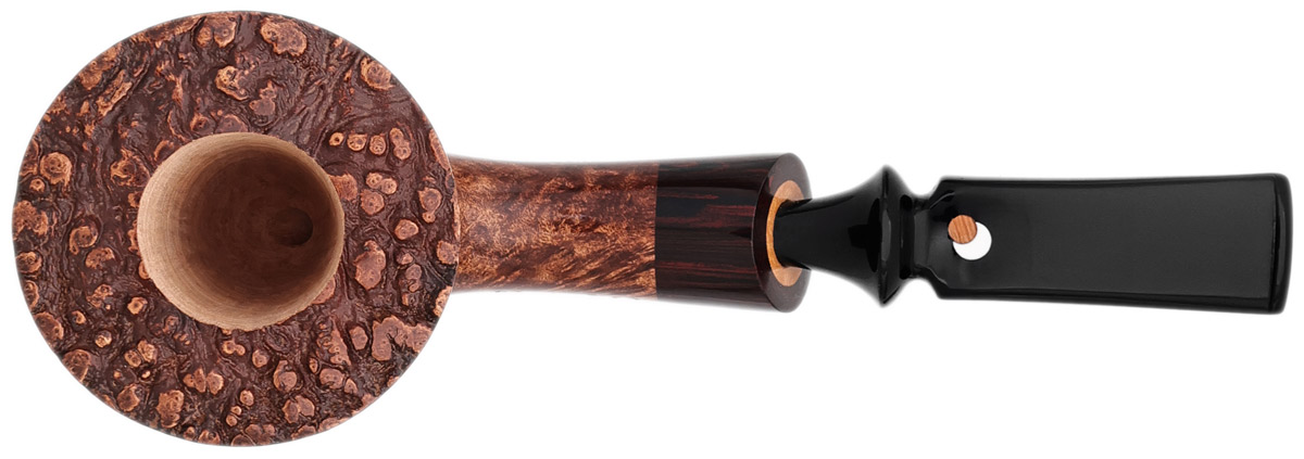 Claudio Cavicchi Brown Smooth Bent Dublin with Vulcanite