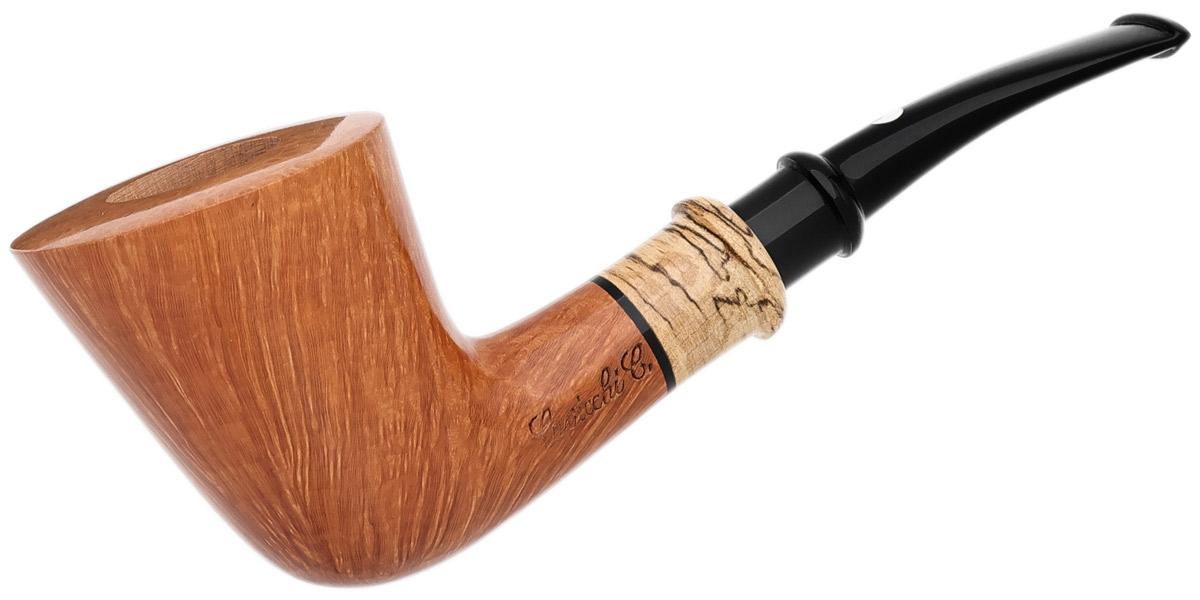 Claudio Cavicchi Smooth Bent Dublin with Spalted Beechwood (CCCC)