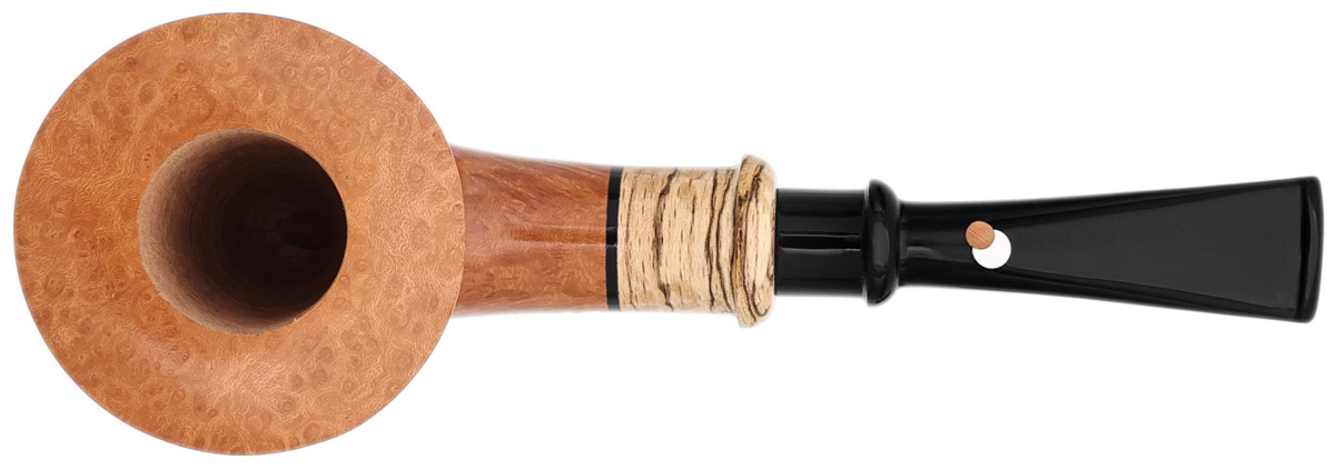 Claudio Cavicchi Smooth Bent Dublin with Spalted Beechwood (CCCC)