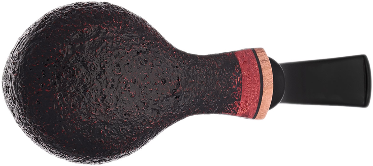 Claudio Cavicchi Black Sandblasted Bent Brandy with Olivewood