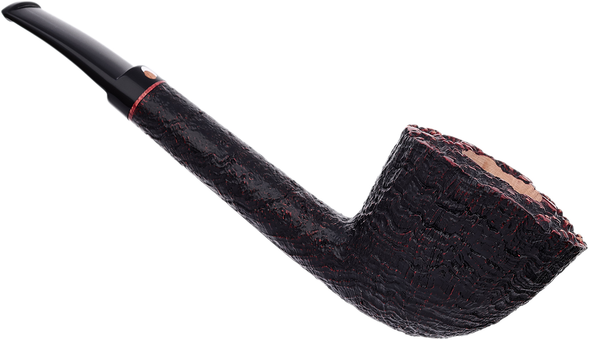 Claudio Cavicchi Black Sandblasted Bent Pot