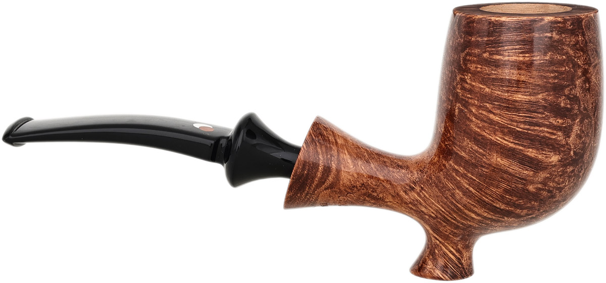 Claudio Cavicchi Brown Smooth Bent Billiard Sitter