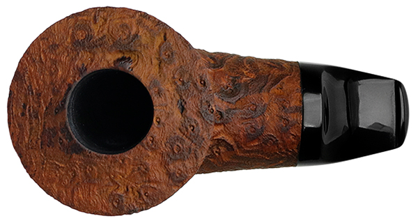 Il Duca Sandblasted Strawberry Wood Reverse Calabash Dublin (B)