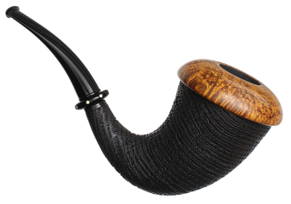 Il Duca Sandblasted Morta Calabash (D)
