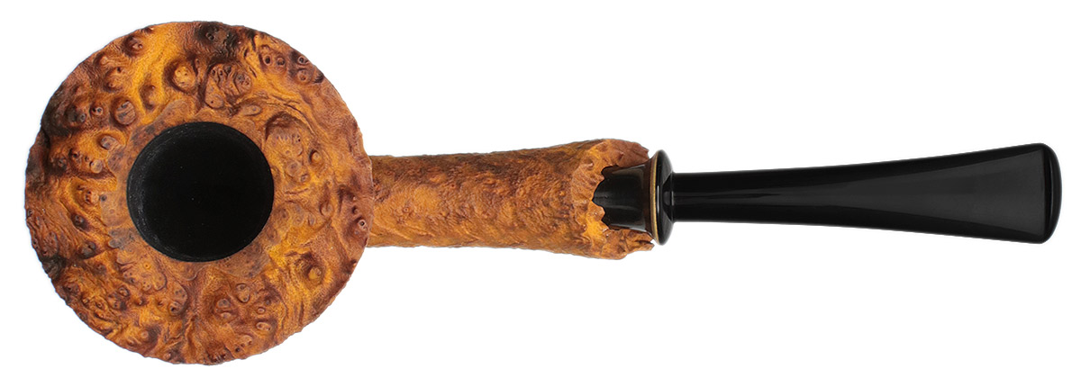 Il Duca Sandblasted Bent Dublin with Horn (B)
