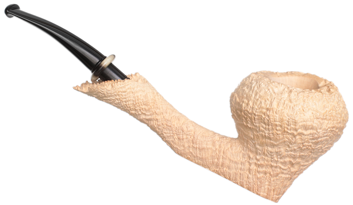 Il Duca Sandblasted Natural Acorn with Horn (B)