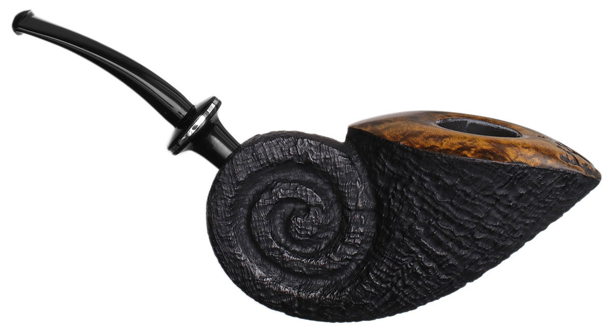 Il Duca Sandblasted Nautilus with Silver (D)
