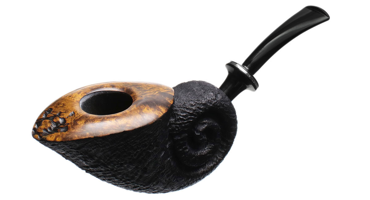 Il Duca Sandblasted Nautilus with Silver (D)