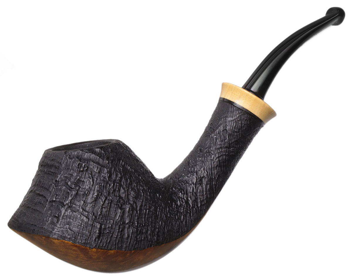 Il Duca Partially Sandblasted Volcano with Boxwood (B)