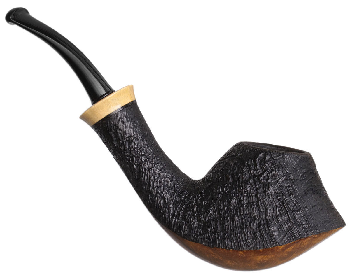 Il Duca Partially Sandblasted Volcano with Boxwood (B)