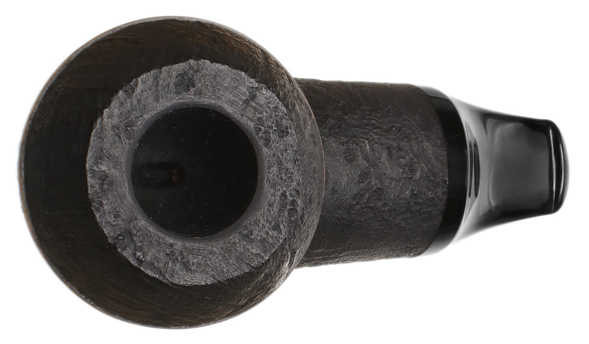 Il Duca Sandblasted Reverse Calabash Rhodesian (B)