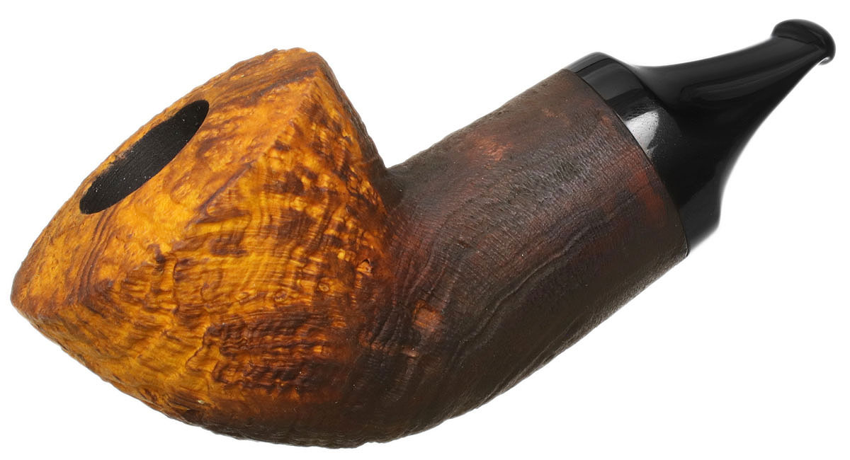 Il Duca Sandblasted Reverse Calabash Dublin (B)
