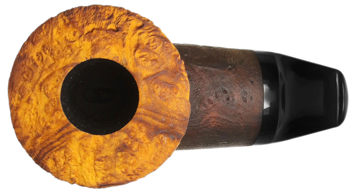 Il Duca Sandblasted Reverse Calabash Dublin (B)
