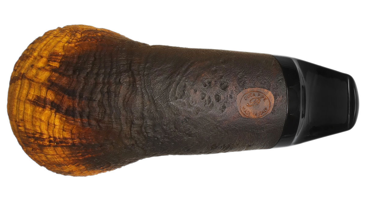Il Duca Sandblasted Reverse Calabash Dublin (B)