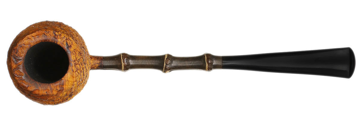 Il Duca Sandblasted Bent Egg with Bamboo (B)
