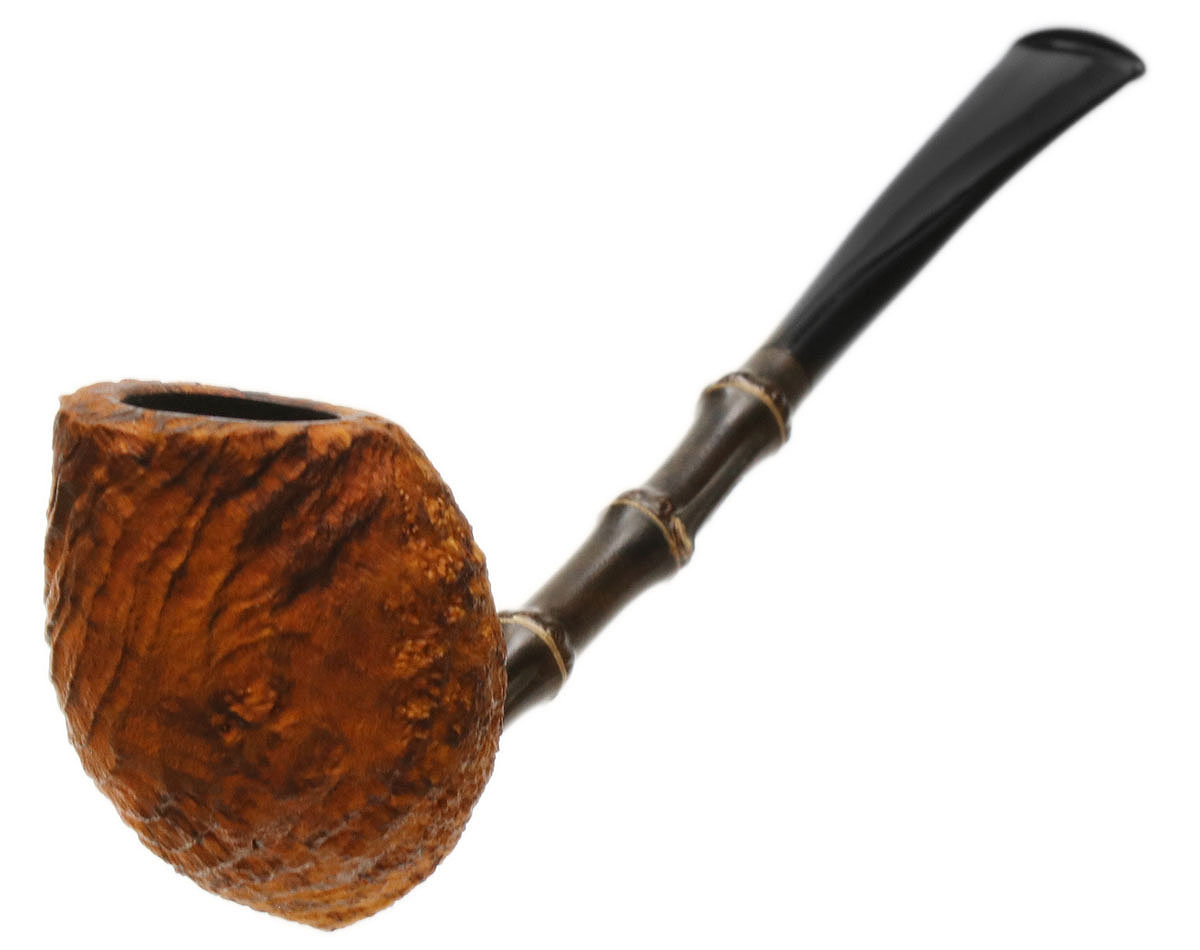 Il Duca Sandblasted Bent Egg with Bamboo (B)