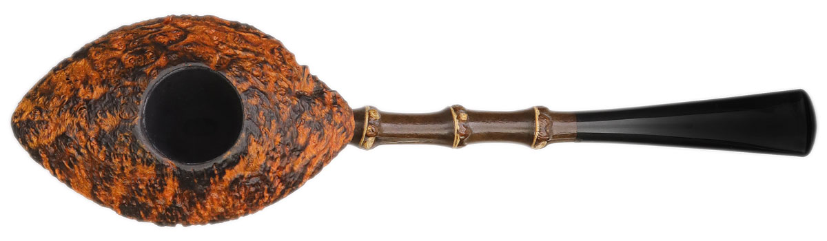 Il Duca Sandblasted Bent Dublin with Bamboo (B)
